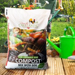 Rooster's Organic Original Compost 40#bag